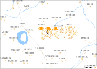 map of Karangguli