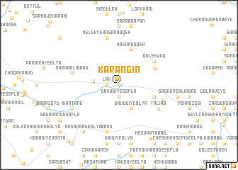 map of Kārangīn