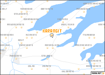 map of Karangit