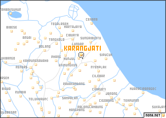 map of Karangjati