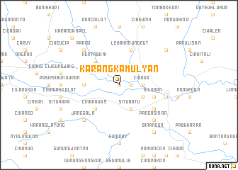 map of Karangkamulyan