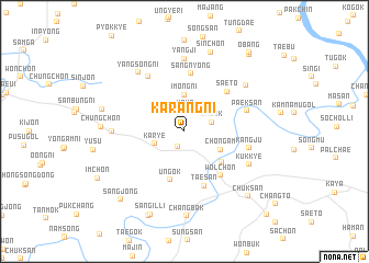 map of Karang-ni