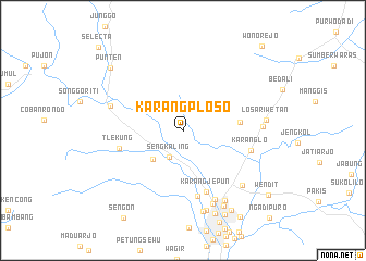 map of Karangploso