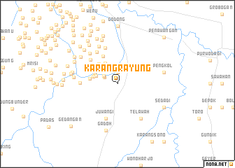 map of Karangrayung