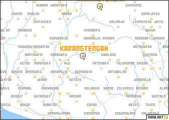 map of Karangtengah