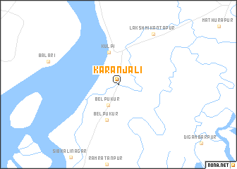 map of Karanjali