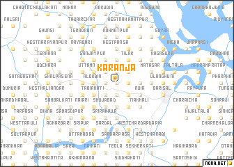 map of Karanja