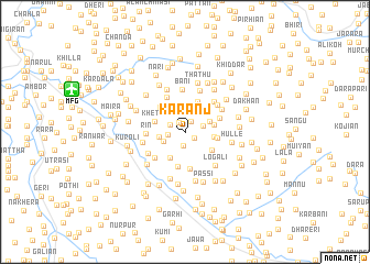 map of Karanj