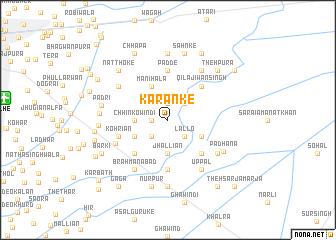 map of Karanke