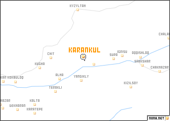map of Karankul\