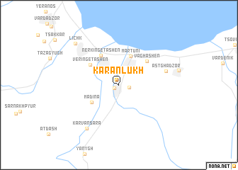 map of Karanlukh