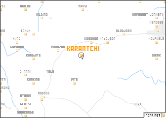 map of Karantchi