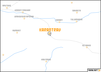 map of Karantrav
