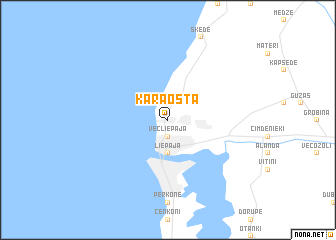 map of Kara Osta