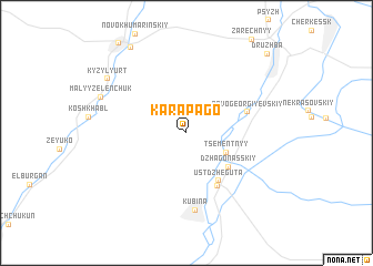 map of Kara-Pago