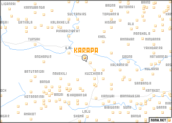 map of Karapa