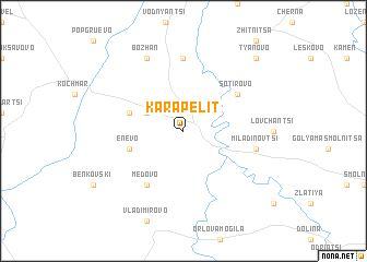 map of Karapelit