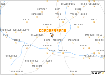 map of Karapességo