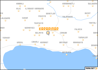 map of Karapınar