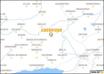 map of Karapınar