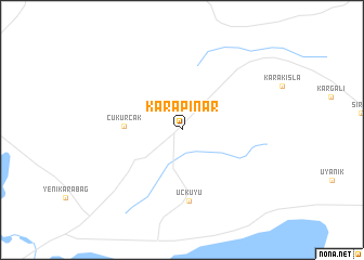 map of Karapınar