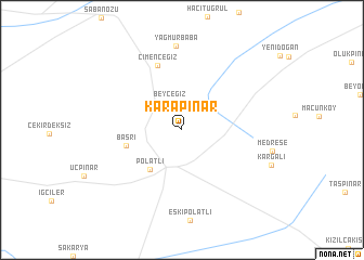 map of Karapınar