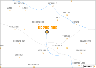 map of Karapınar
