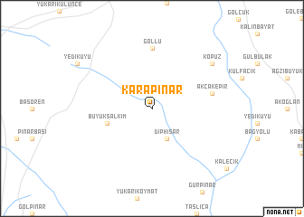 map of Karapınar