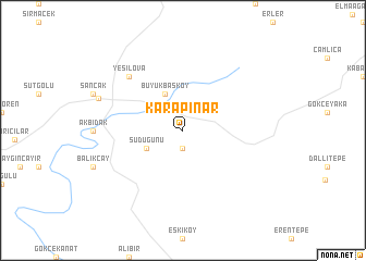 map of Karapınar