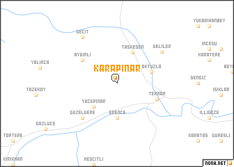 map of Karapınar