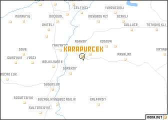 map of Karapürçek