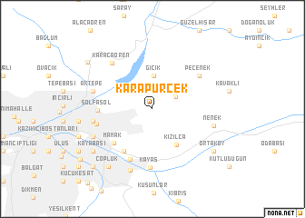 map of Karapürçek