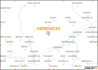 map of Karapürçek