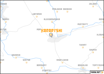 map of Karapyshi