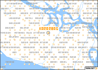 map of Karārbāg