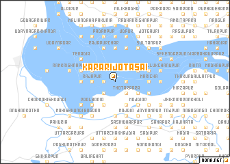 map of Karari Jot Āsāi