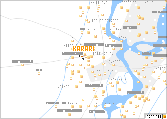 map of Karāri