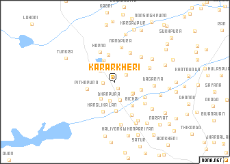 map of Kararkheri