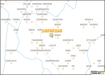 map of Kararuwa