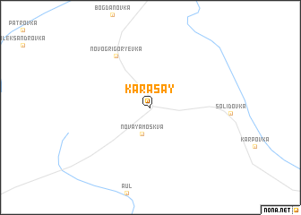 map of Karasay