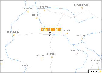 map of Karasenir