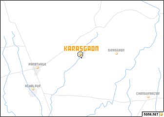map of Karasgaon