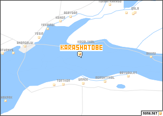 map of Karashatobe