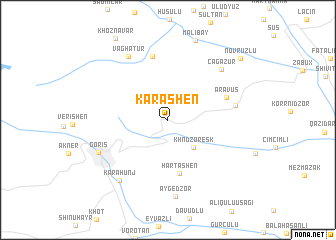 map of Kʼarashen