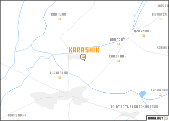 map of Karashik