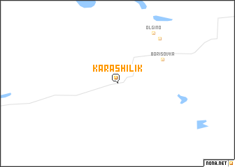 map of Karashilik