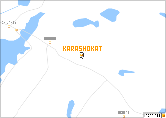 map of Karashokat