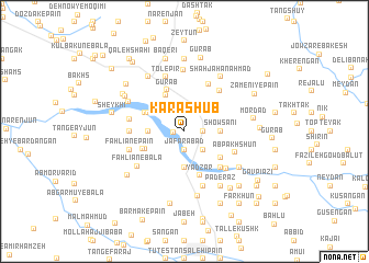 map of Karāshūb