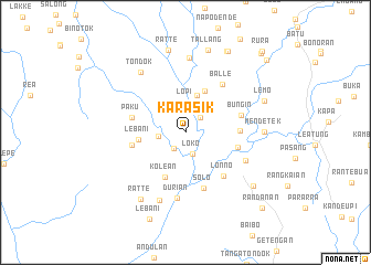 map of Karasik