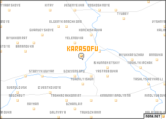 map of Kara-Sofu